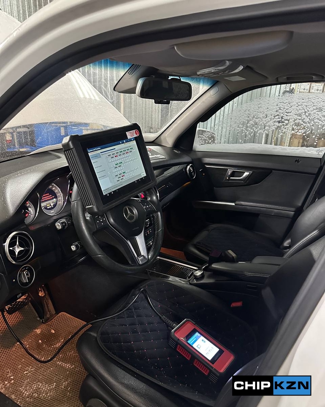 отключена работа клапана EGR Mercedes Benz GLK